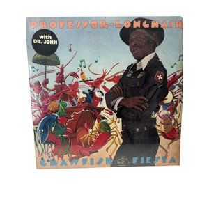 Vinyl Album Professor Longhair Crawfish Fiesta Alligator Records Vintage Sealed